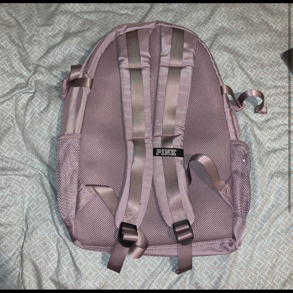 PINK collegiate backpack 💜